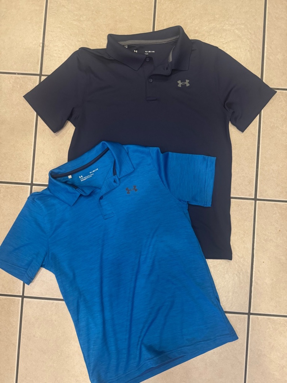 Under Armour Kids' Polo Top - Athletic Performance size youth large